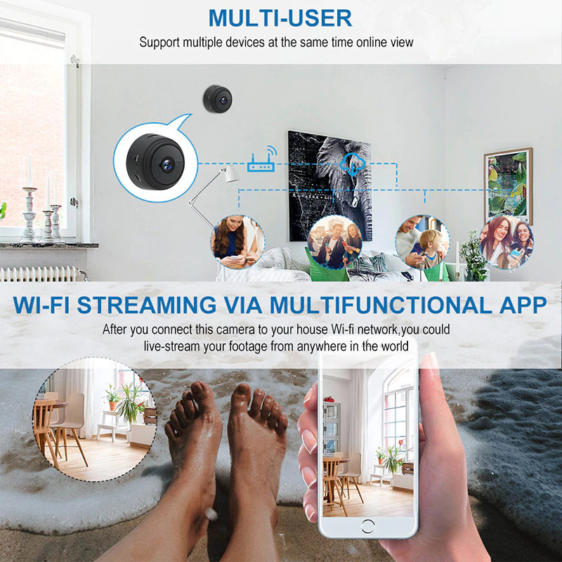 New Mini wireless HD Wi-Fi Spy Camera Recorder™