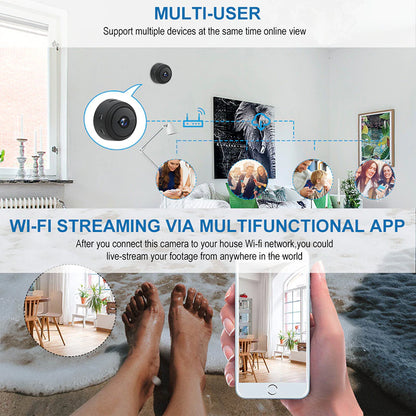 New Mini wireless HD Wi-Fi Spy Camera Recorder™